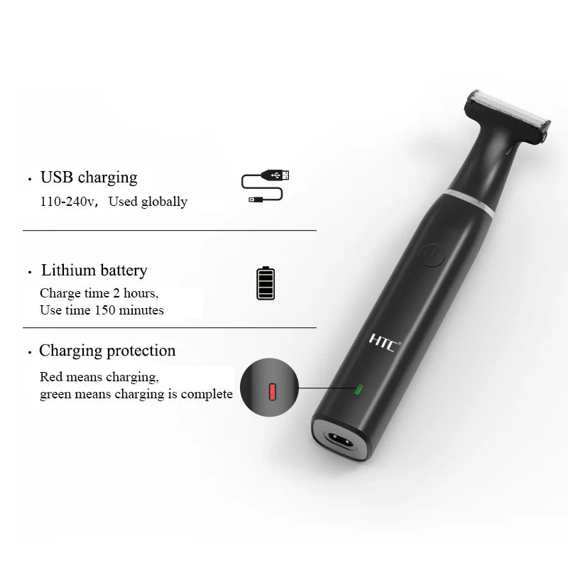 Hey & Bye : Face + Body Hybrid Electric Trimmer and Shaver