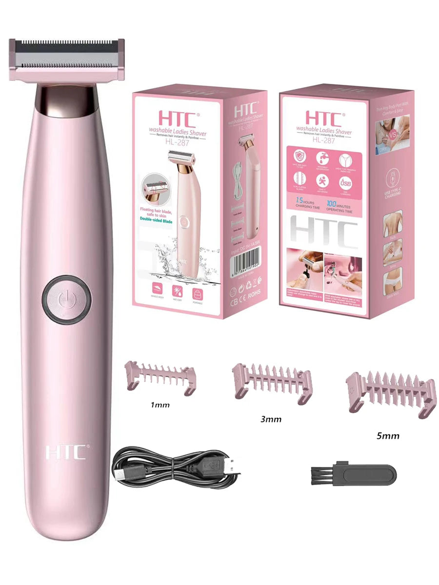 Hey & Bye : Face + Body Hybrid Electric Trimmer and Shaver