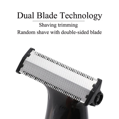 Hey & Bye : Face + Body Hybrid Electric Trimmer and Shaver