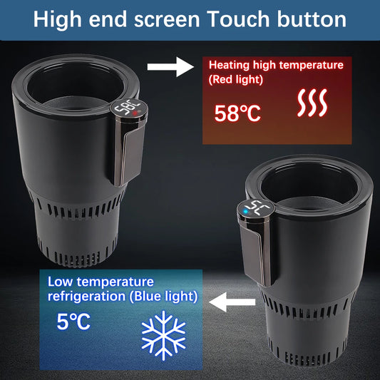 Car Cooling Heating Cup Holder