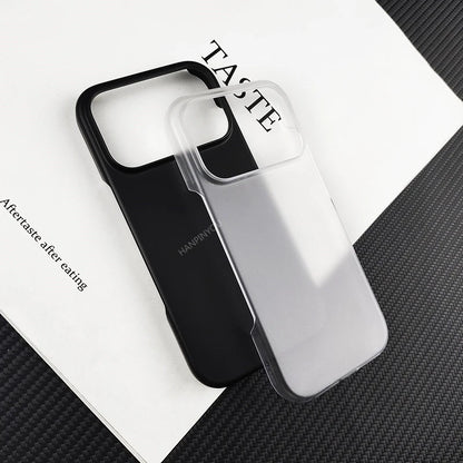Simple Ultra-thin Matte Hard Phone Case For Apple iPhone17 iPhone 17 Pro Max Air 17Pro Anti-fingerprint PC Back Case Cover