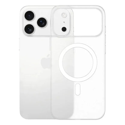 Luxury Ultra Thin Magnetic Translucent Matte Case For iPhone 17 16 15 14 13 12 Pro Max Plus 17 Air For Magsafe Clear Back Cover