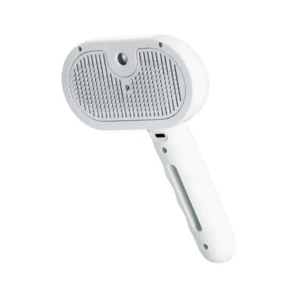 Hot Cat Brush with Steam Dog Spray Pet Steam Massage Brush Spray Hair Removal Comb Massage Steamer Comb for Long Hair Dogs Cats