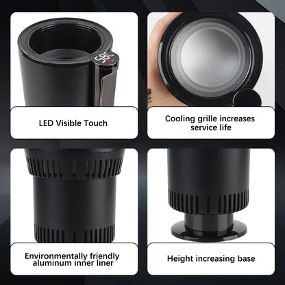 Car Cooling Heating Cup Holder